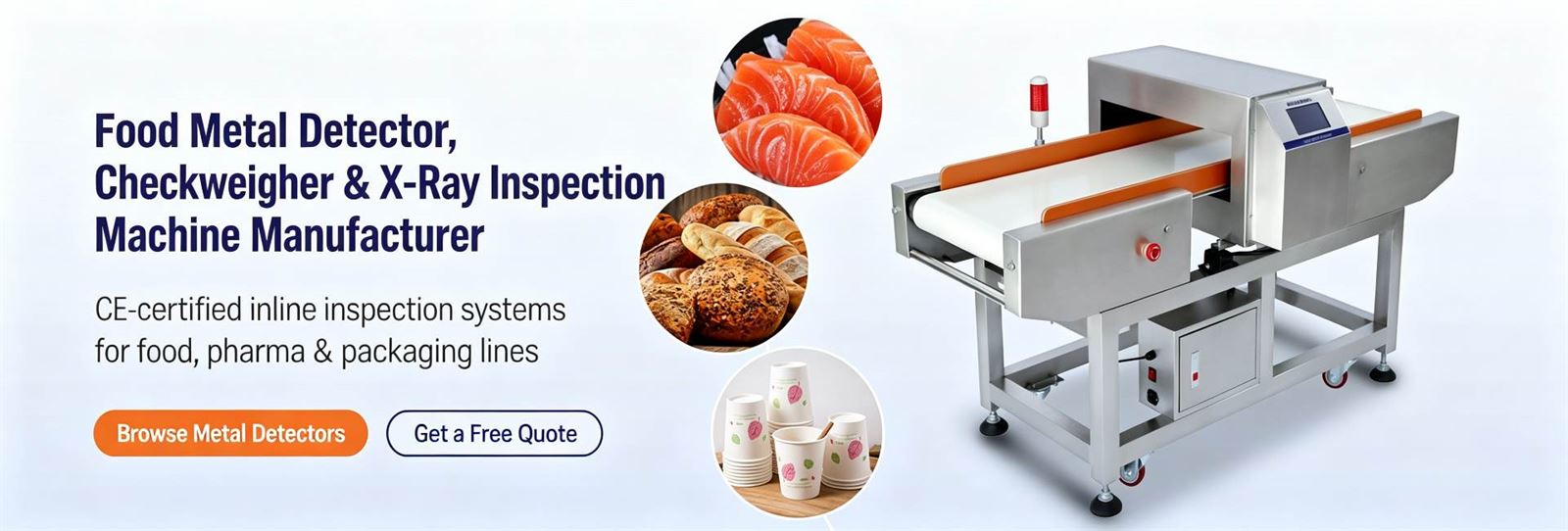 Food Metal Detector & X-Ray Inspection Manufacturer