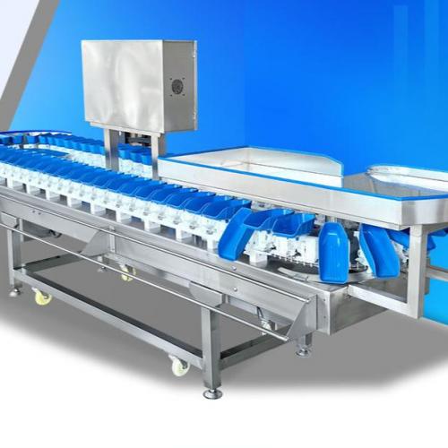 Automatic Rotating Tray Weight Sorting Machine