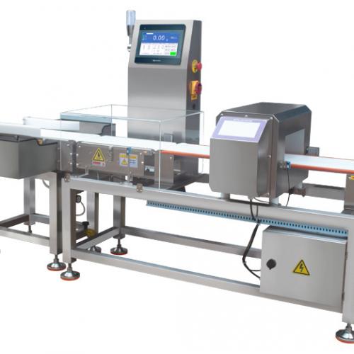 Metal detector and check weigher combination type